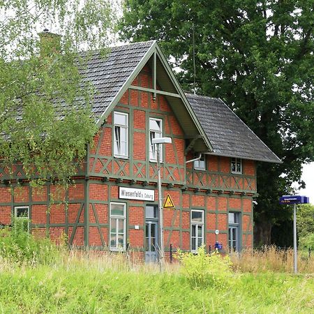 Ferienwohnung Bahnhof 1892 Meeder Exteriör bild